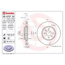 Brembo 09.A727.31