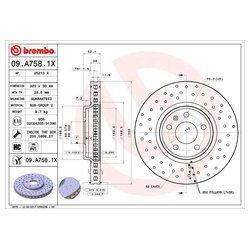 Brembo 09.A758.1X