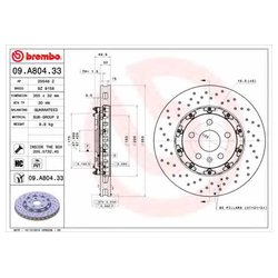 Brembo 09.A804.33