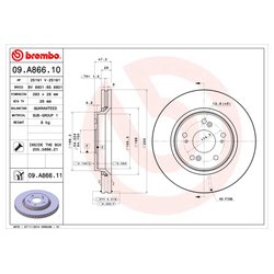 Brembo 09.A866.11