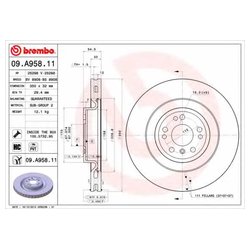 Фото Brembo 09.A958.11