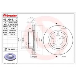 Brembo 09.A966.11