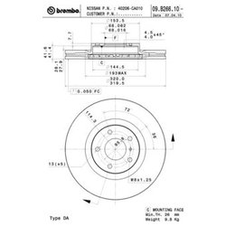 Brembo 09.B266.10