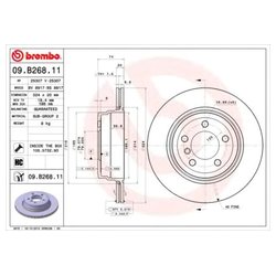 Brembo 09.B268.11