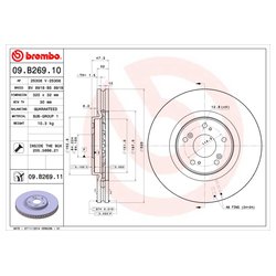 Brembo 09.B269.11