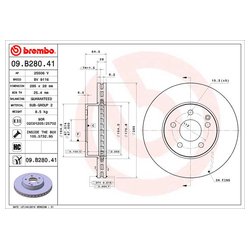 Brembo 09.B280.41