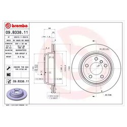 Фото Brembo 09.B338.11