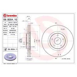 Brembo 09.B354.11