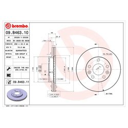 Brembo 09.B463.11