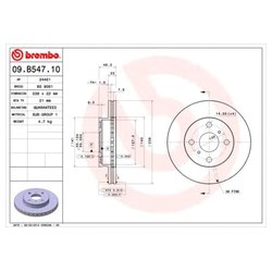 Brembo 09.B547.10