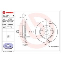 Brembo 09.B647.11