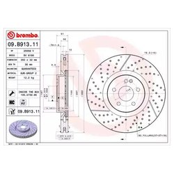 Фото Brembo 09.B913.11