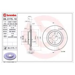 Фото Brembo 09.C175.11