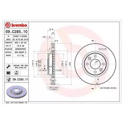 Фото Brembo 09.C285.11