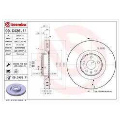 Фото Brembo 09.C426.11