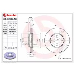 Brembo 09.C543.11