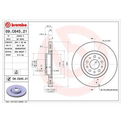 Brembo 09.C645.21