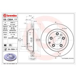 Фото Brembo 09.C884.11