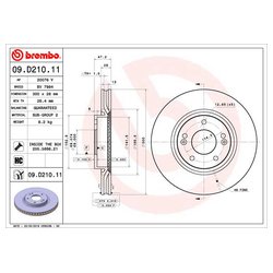 Brembo 09D21011