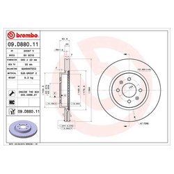 Brembo 09D88011