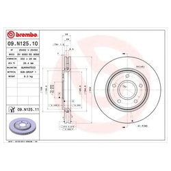 Фото Brembo 09.N125.11