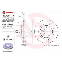 Фото Brembo 09.N264.11