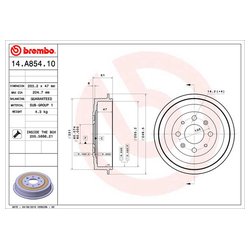 Brembo 14.A854.10