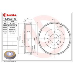 Brembo 14D63310