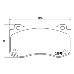 Фото Brembo P 11 023