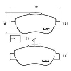 Фото Brembo P 23 107