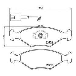 Brembo P 23 122