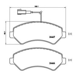 Фото Brembo P 23 136