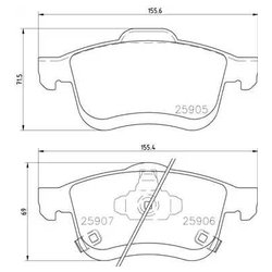 Фото Brembo P 23 167