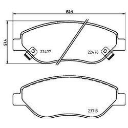 Brembo P 23 178