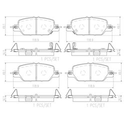 Фото Brembo P28097