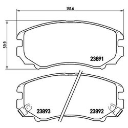 Brembo P30018X