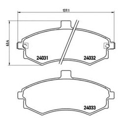 Brembo P 30 020