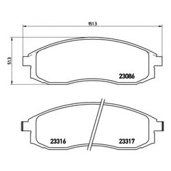 Brembo P 54 032