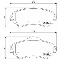 Фото Brembo P 61 105