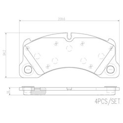 Brembo P65021N