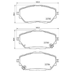 Фото Brembo P83171