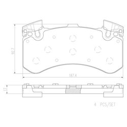 Brembo P85136N