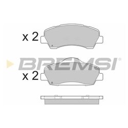 BREMSI BP3559