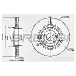 BREMSI DBB368V
