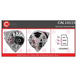 Фото CASCO CAL10115AS