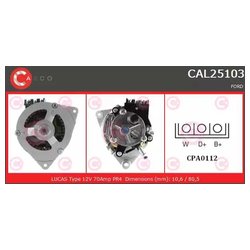 CASCO CAL25103AS