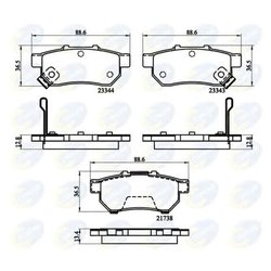 Comline CBP32146