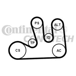 Contitech 5PK1750K1