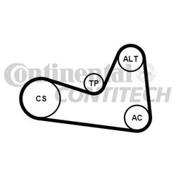 Contitech 6PK1200K1