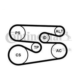 Contitech 6PK1698K1